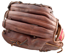back view of the 14 Inch Basket Web Softball Glove