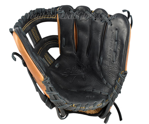 Palm view of the Pro Select 11 1/4-Inch Single Bar Shoeless Joe Gloves