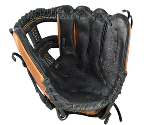 Palm view of the Pro Select 11 1/4-Inch Single Bar Shoeless Joe Gloves