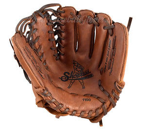 Palm view of the 11.5" Six Finger Shoeless Joe Baseball Glove