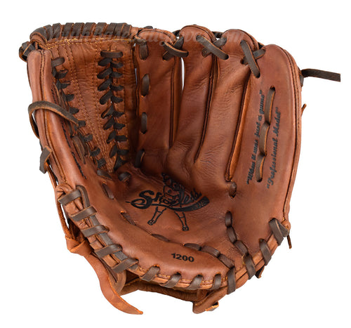 Palm view - 12-Inch V-Lace Shoeless Joe Baseball Glove