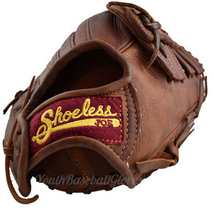 Wrist view of the 13 Inch Single Bar Shoeless Joe Glove