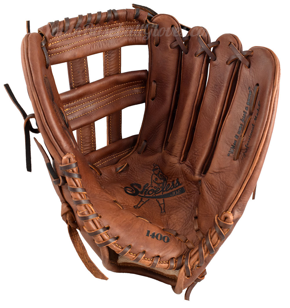 14-Inch H-Web Shoeless Joe - Men's Slow Pitch Softball Glove
