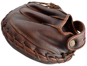 back view of the 1915 Vintage Catcher's Mitt