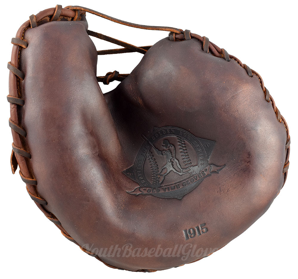 kritiker operation pedal Youth Baseball Gloves | Vintage Golden Era Baseball Gloves - 1915 Catcher's  Mitt