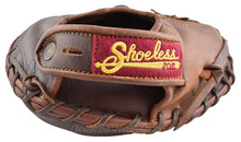 Wrist on the Vintage Shoeless Joe 1915 Catcher's Mitt