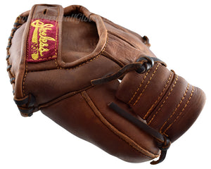 Thumb View of the Vintage 1937 Fielder's Glove Shoeless Joe Gloves Golden Era replica