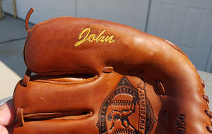 Personalized Vintage Golden Era Glove